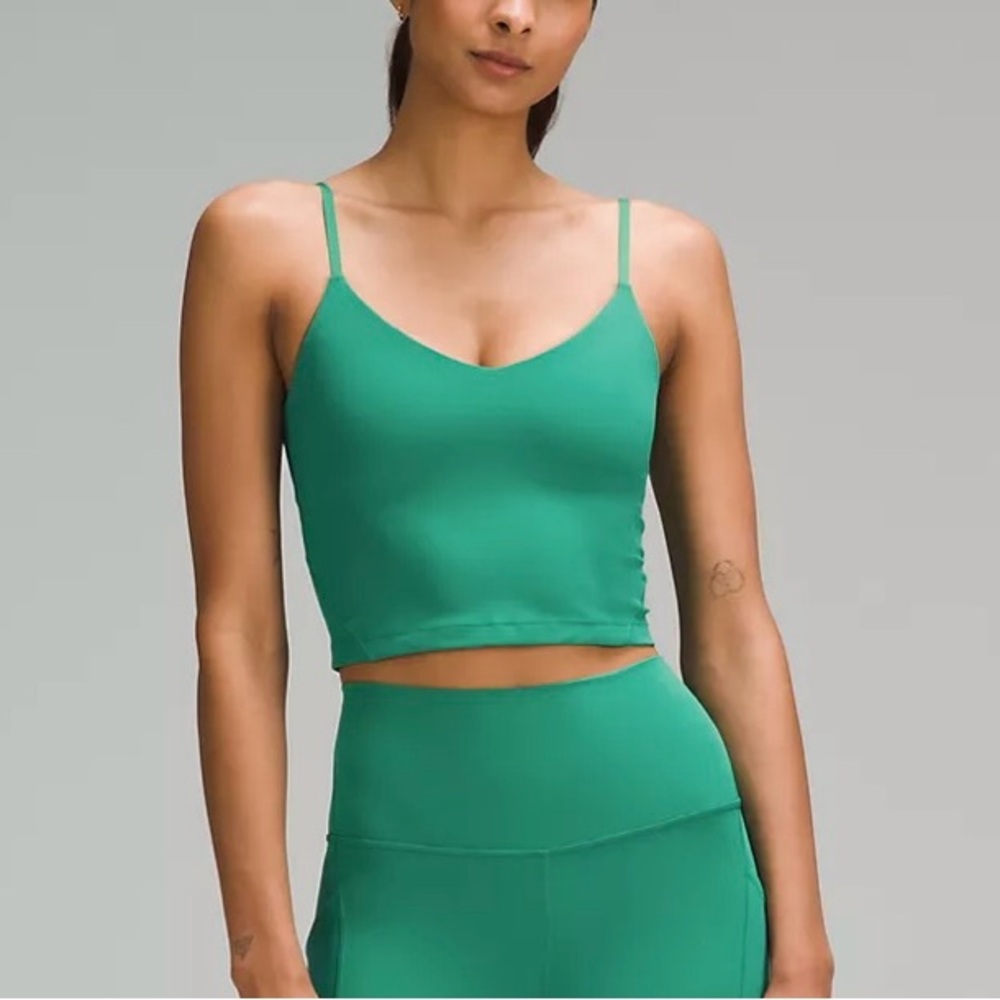 Lululemonn green Lululemon cami align tank size 2